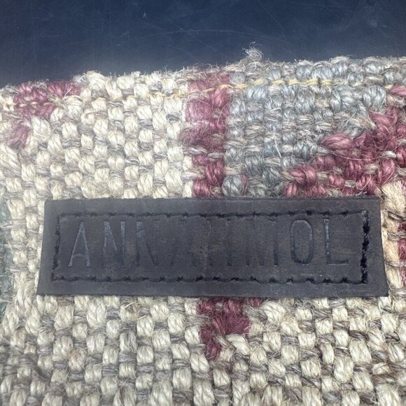 Annahmol Colorful Wool Purse Tote Bag Bohemian Boho Hippie Travel Casual Pockets - Picture 2 of 10